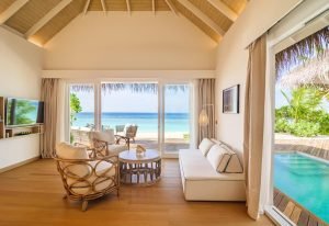 Deluxe Beach Villa with Pool Baglioni Maldives Luxury All Inclusive Resort 3