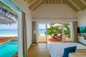 Deluxe Beach Villa with Pool Baglioni Maldives Luxury All Inclusive Resort 4