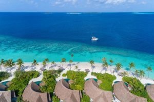 Villa con piscina en la playa Isla Milaidhoo Maldivas 3