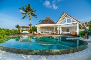 Residencia de playa de 1 dormitorio con piscina privada Isla Milaidhoo Maldivas 2