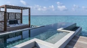 Sunset Family Water Villa with Pool Four Seasons Resort Maldives at Landaa Giraavaru 0