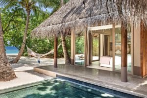 Family Beach Villa with 2 Pools (two bedrooms) Joali Maldives 4