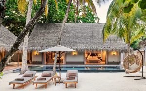 Family Beach Villa with 2 Pools (two bedrooms) Joali Maldives 0