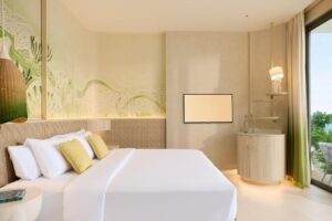 Beachfront Room with Open-air Bath Centara Mirage Lagoon Maldives 0