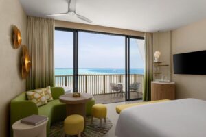 Panoramic Room with Open-air Bath Centara Mirage Lagoon Maldives 2