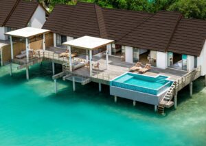 Two Bedroom Semi-Ocean Pool Villa Meyyafushi Maldives 0