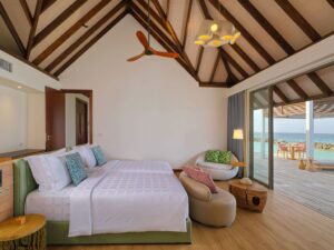 Two Bedroom Semi-Ocean Pool Villa Meyyafushi Maldives 7