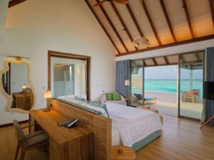 Two Bedroom Water Pool Villa with Slide Meyyafushi Maldives 7