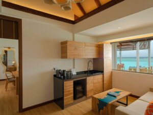 Two Bedroom Water Pool Villa with Slide Meyyafushi Maldives 9