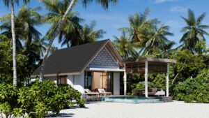 Beach Pool Villa Meyyafushi Maldives 4