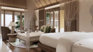 Beach Pool Villa Rah Gili Maldives 0