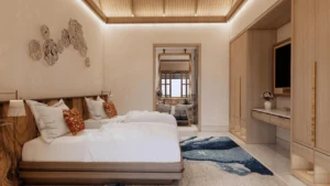 Sunset Water Pool Villa with Slide Rah Gili Maldives 0