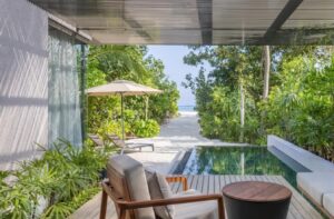 Two-Bedroom Beach Pool Villa Alila Kothaifaru Maldives 5